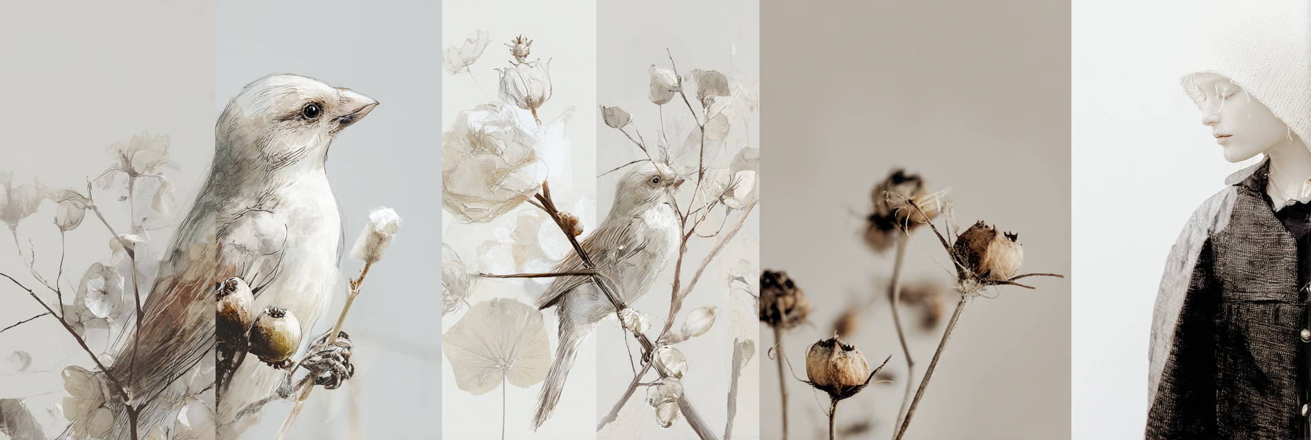 Digitale Kunst Natur | Skandinavisch | Einrichtungsstile