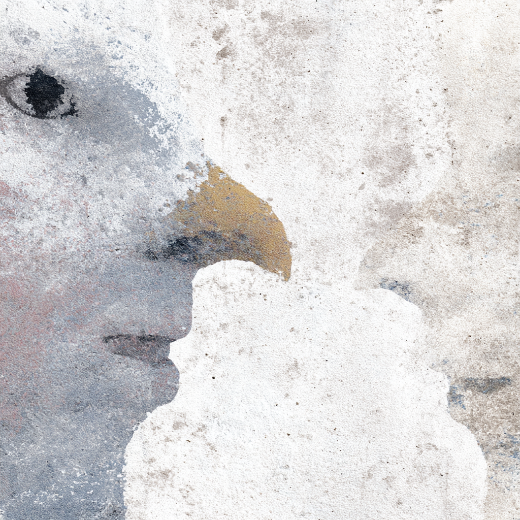 Skandenavisch Vogel Schnabel Augen Kopf Kunstwerk | Skandinavisch | Einrichtungsstile