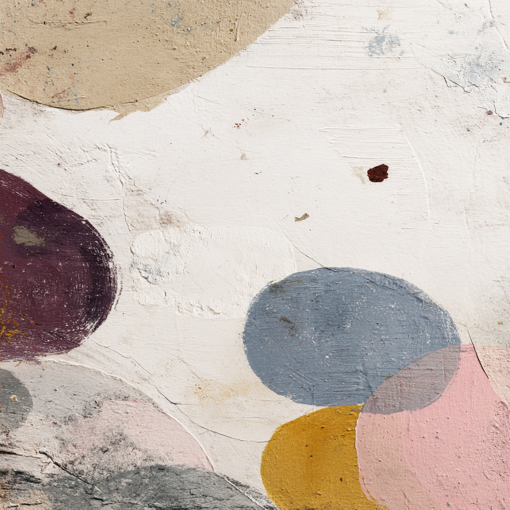 Bunt Gemaltes Kunstwerk | Skandinavisch | Einrichtungsstile