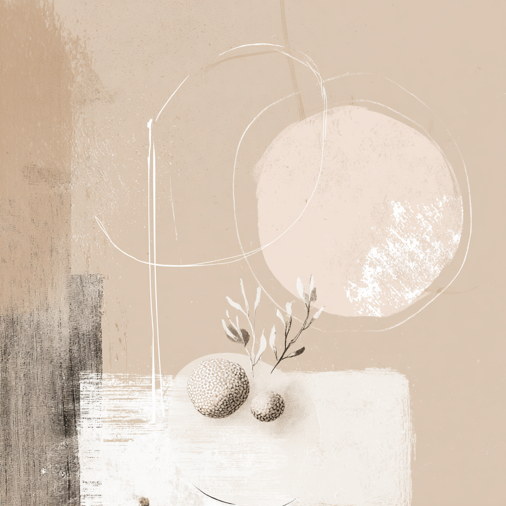 Erdige Illustration | Skandinavisch | Einrichtungsstile