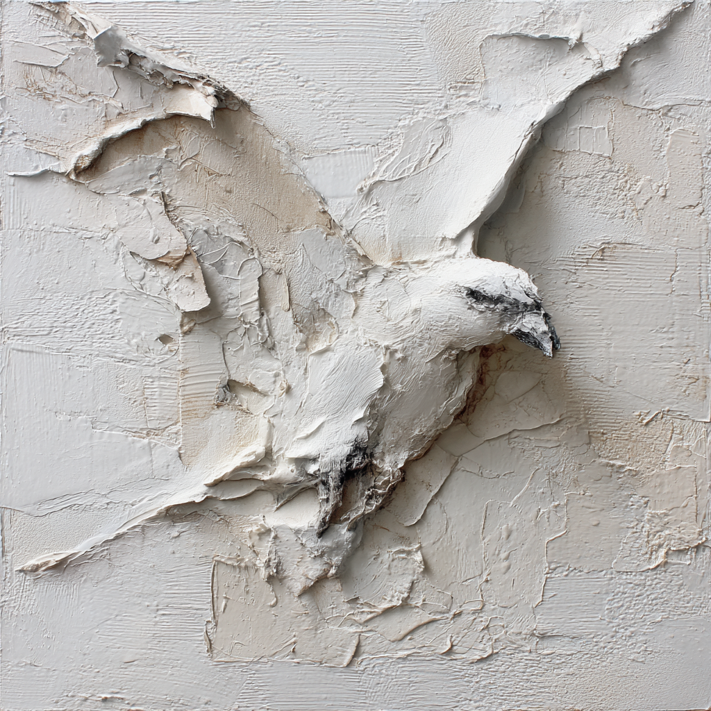 Vogel Kunst Werk Weiss | Skandinavisch | Einrichtungsstile