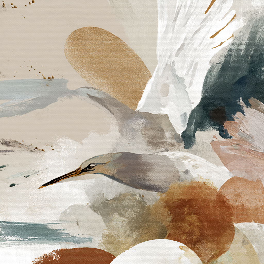Vogel Kunstwerk | Skandinavisch | Einrichtungsstile
