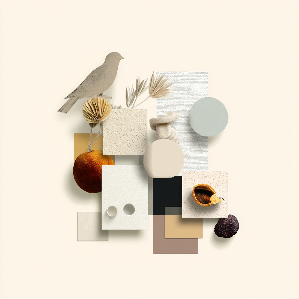 Weiches Material Vogel Frucht | Skandinavisch | Einrichtungsstile