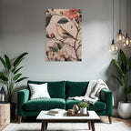 Vintage Und Shabby Blumen Und Blaettern