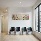 Vintage Und Shabby Blumendesign Mit Voegel Und Notizen