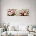 Vintage Und Shabby Collage Von Rosen Handgeschriebener Text Vintage Briefe Nostalgie