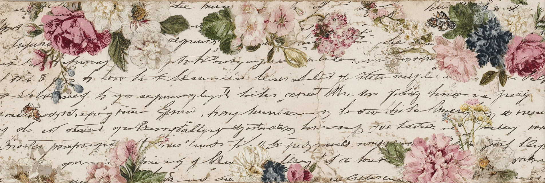 Vintage Und Shabby Florales Design Hand Geschrieben Text | Vintage Shabby | Einrichtungsstile