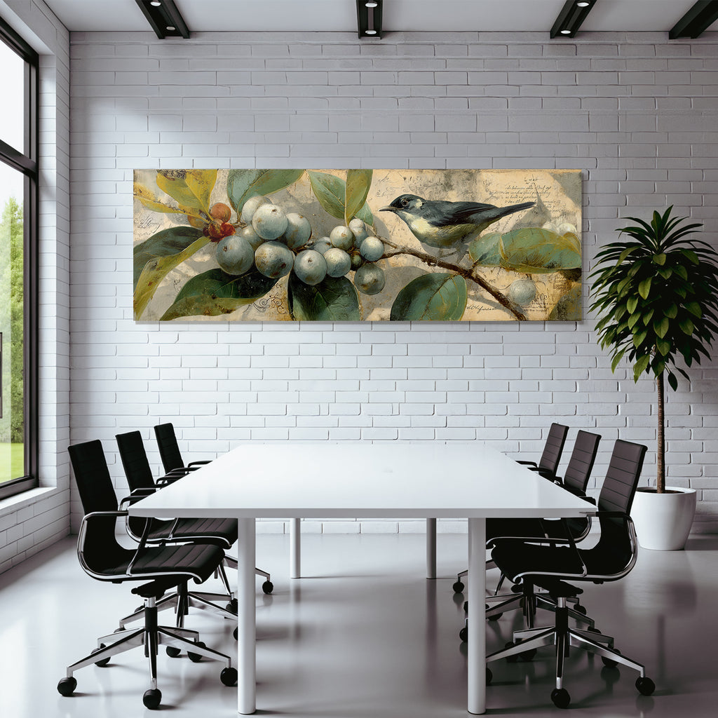 Vintage Und Shabby Vogelaufast Fruechten