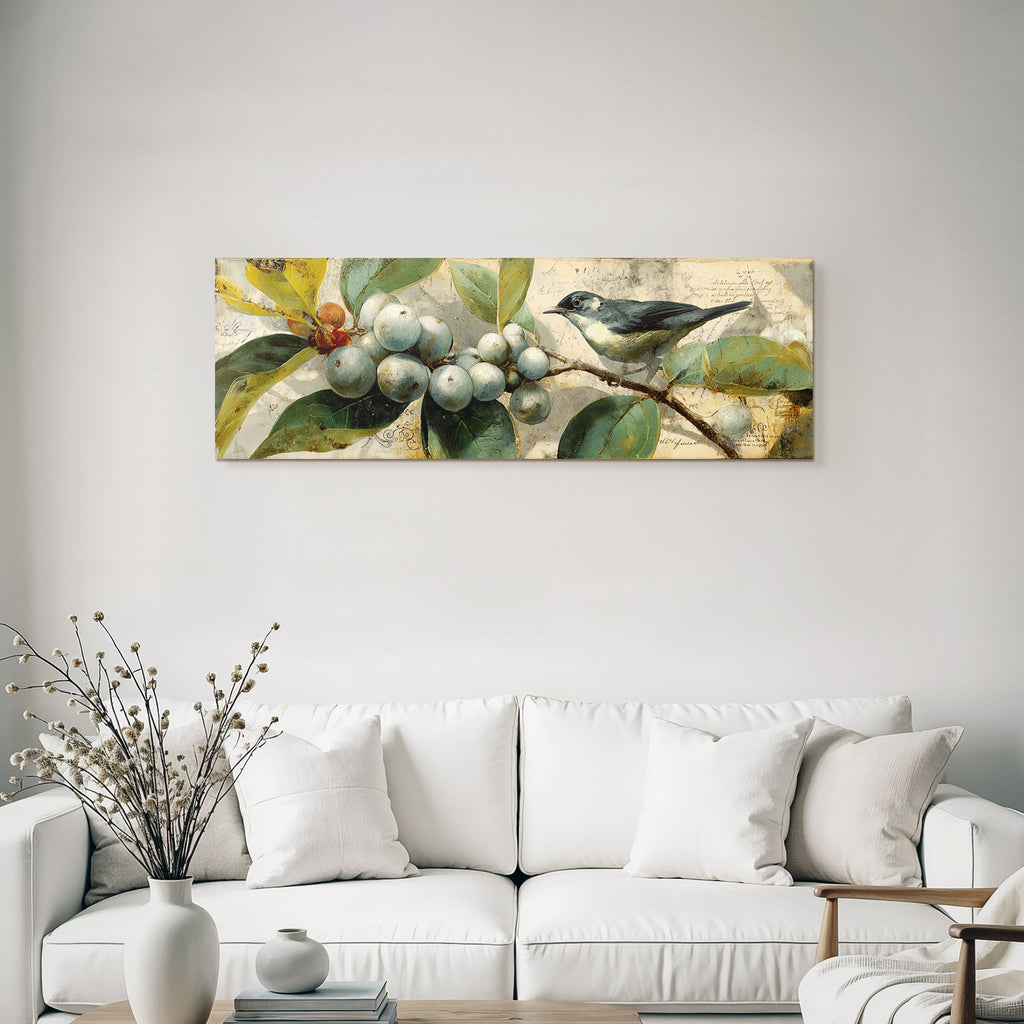 Vintage Und Shabby Vogelaufast Fruechten