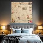 Vintage Und Shabby Alte Briefe Und Fotos Collage