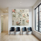 Vintage Und Shabby Blumen Voegel Schluessel Vintage Muster