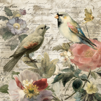 Vintage Und Shabby Voegel Und Blumen Vintage Botanik Illustration | Vintage Shabby | Einrichtungsstile