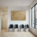 Vintage Und Shabby Handgeschriebener Brief Mit Blumenmotiven Vintage