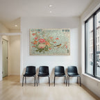 Vintage Und Shabby Vintage Blumen Post Karte