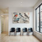 Vintage Und Shabby Vintage Voegel Postkarten