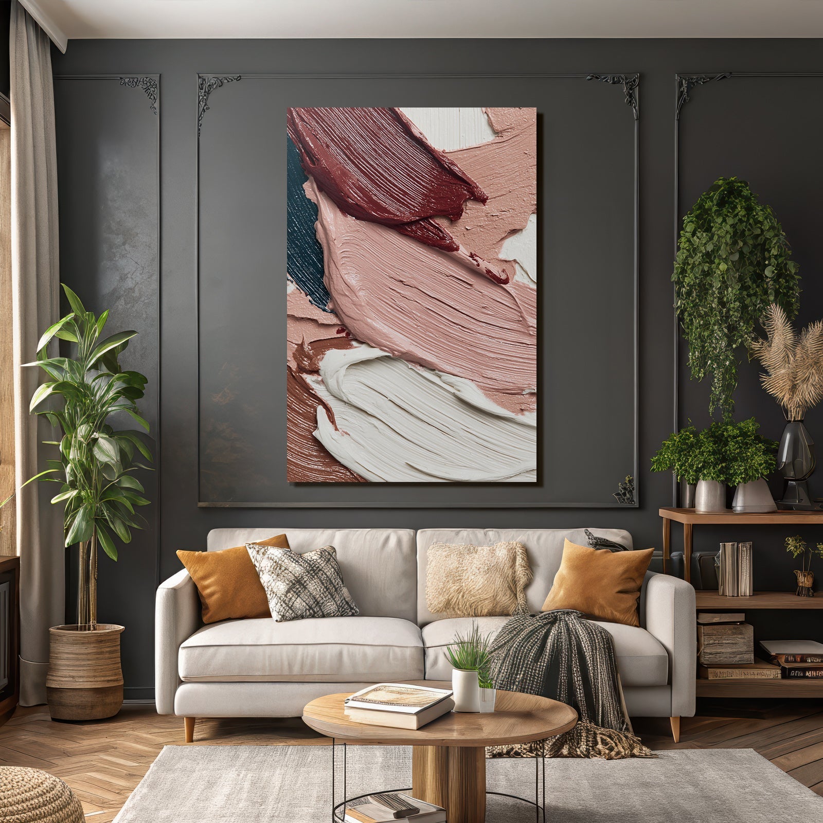 Abstracte Farben Und Texturen Zusammensetzung