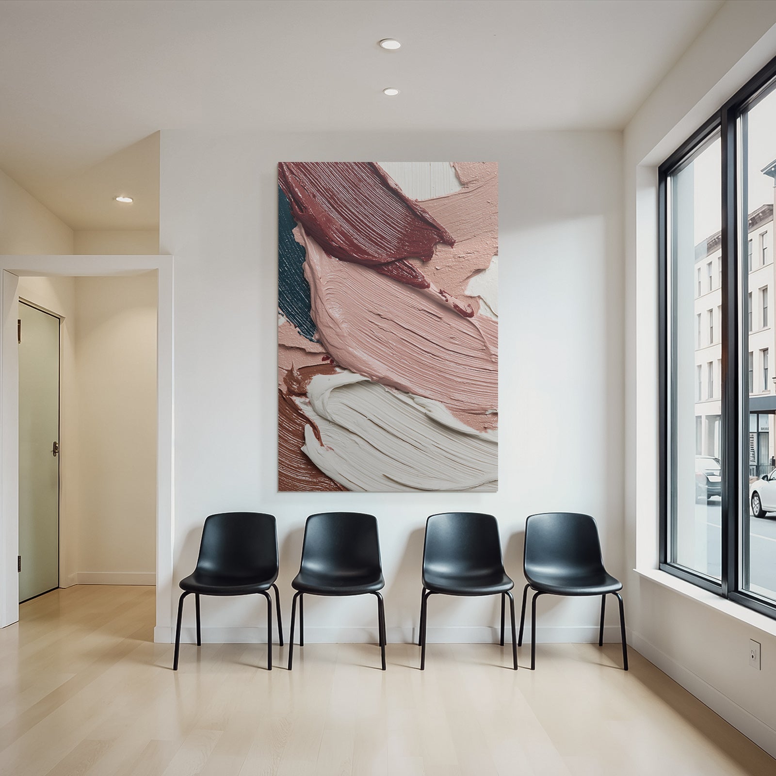 Abstracte Farben Und Texturen Zusammensetzung