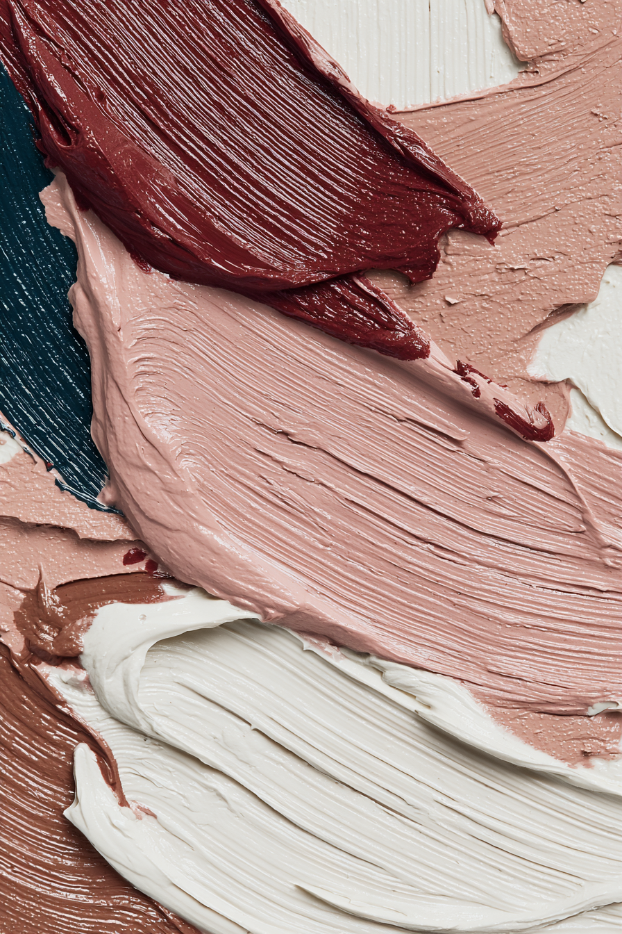 Abstracte Farben Und Texturen Zusammensetzung | Bronze Anthrazit Terrakotta | Farbenwelten