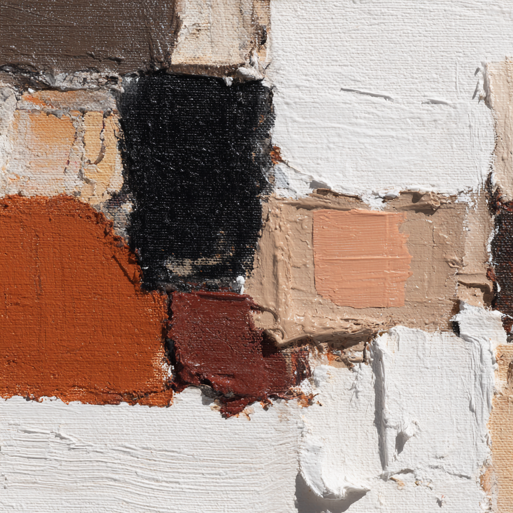 Abstracte Farben Texturierte Schichten | Bronze Anthrazit Terrakotta | Farbenwelten