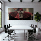 Elaborates Color Pleated Fabric Mit Metallischen Details