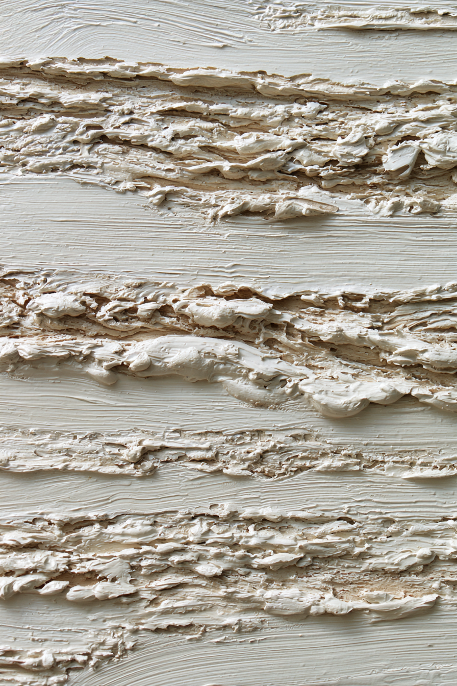 Texturierte Oberfläche Abstract Kunst Dekorativ Finish | Erdtoene und Taupe | Farbenwelten