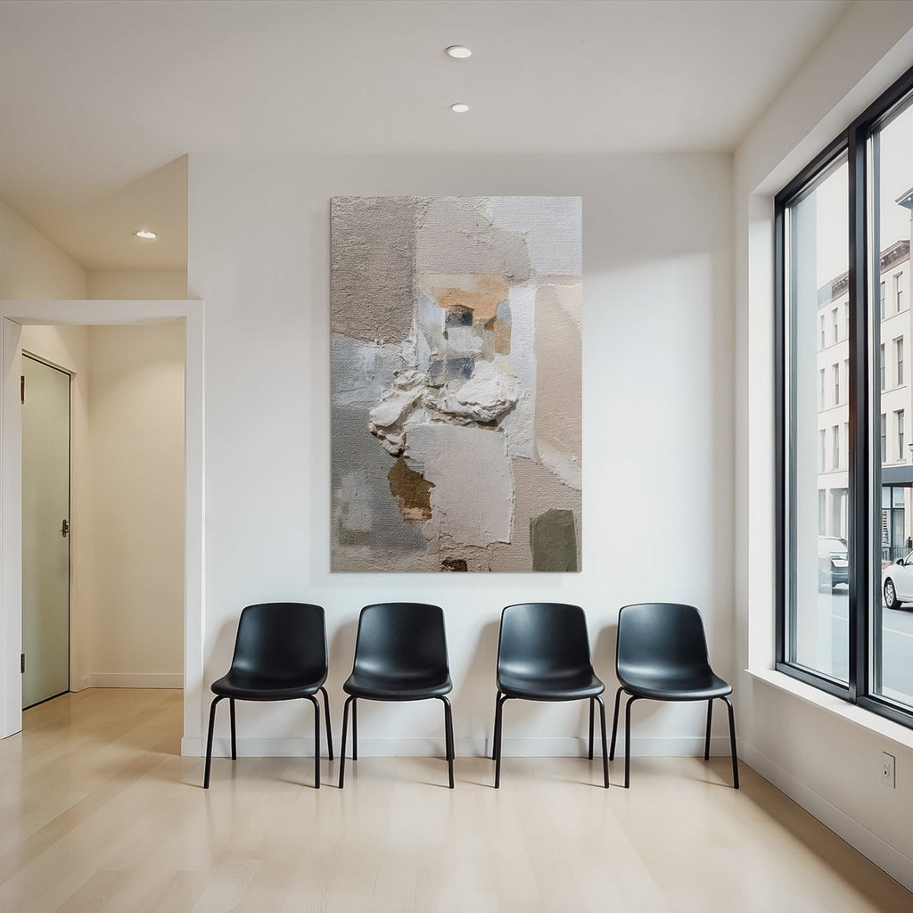 Texturierte Oberfläche Abstrakte Kunst Mischung Von Materialien