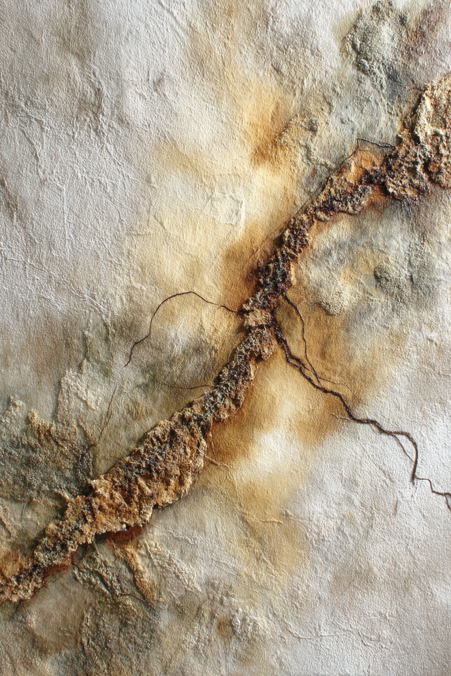 Texturiertes Oberfläche Natürliche Landschaft Geologische Bildung | Erdtoene und Taupe | Farbenwelten