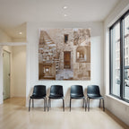 Alte Stein Architektur Collage Mit Details Und Texturen