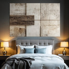 Abstracte Zusammensetzung Interior Design Texturen Materialien