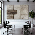 Abstracte Zusammensetzung Interior Design Texturen Materialien