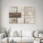 Abstracte Zusammensetzung Interior Design Texturen Materialien