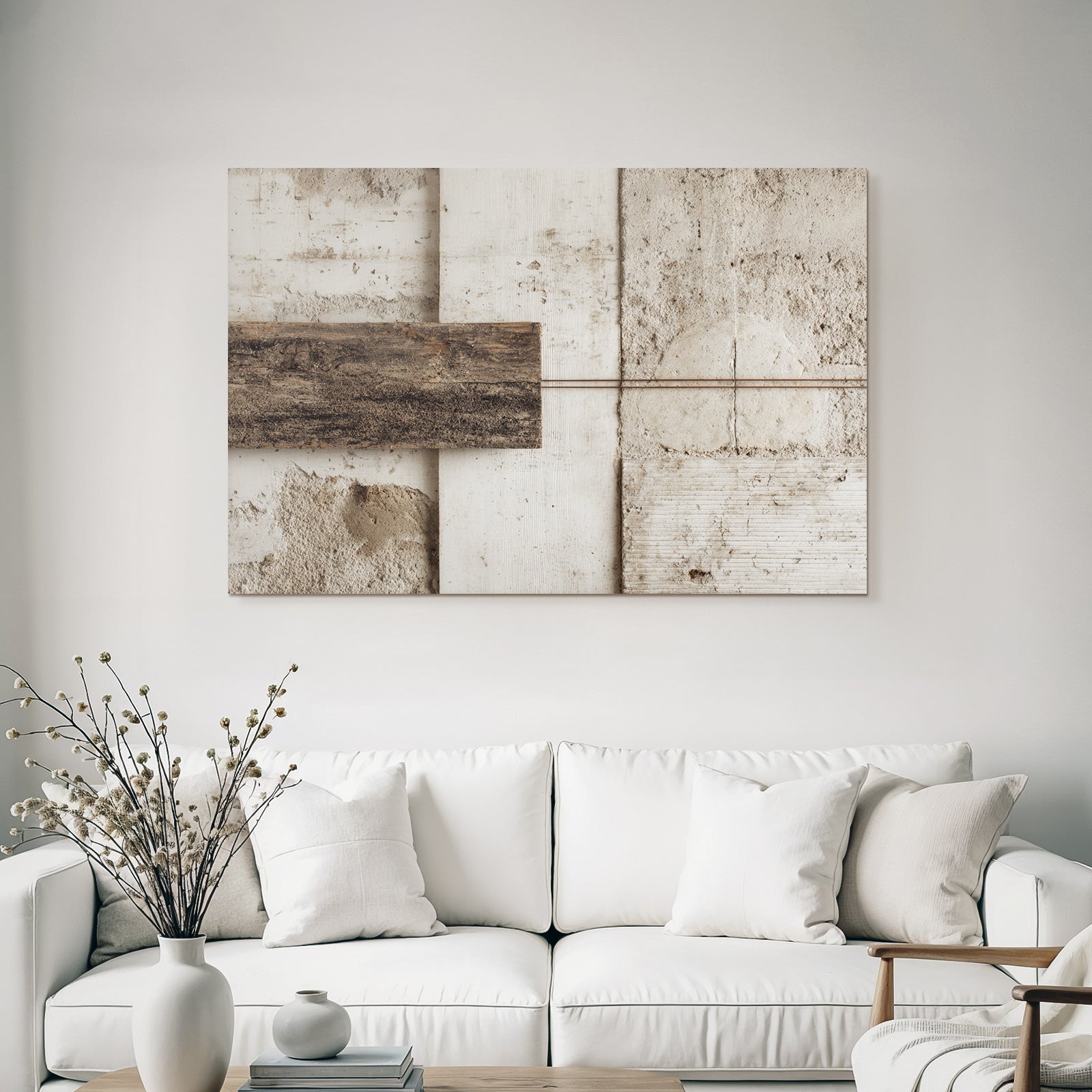 Abstracte Zusammensetzung Interior Design Texturen Materialien