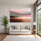 Abstractes Bild Mit Weichen Farben Gradient Landscape Horizont