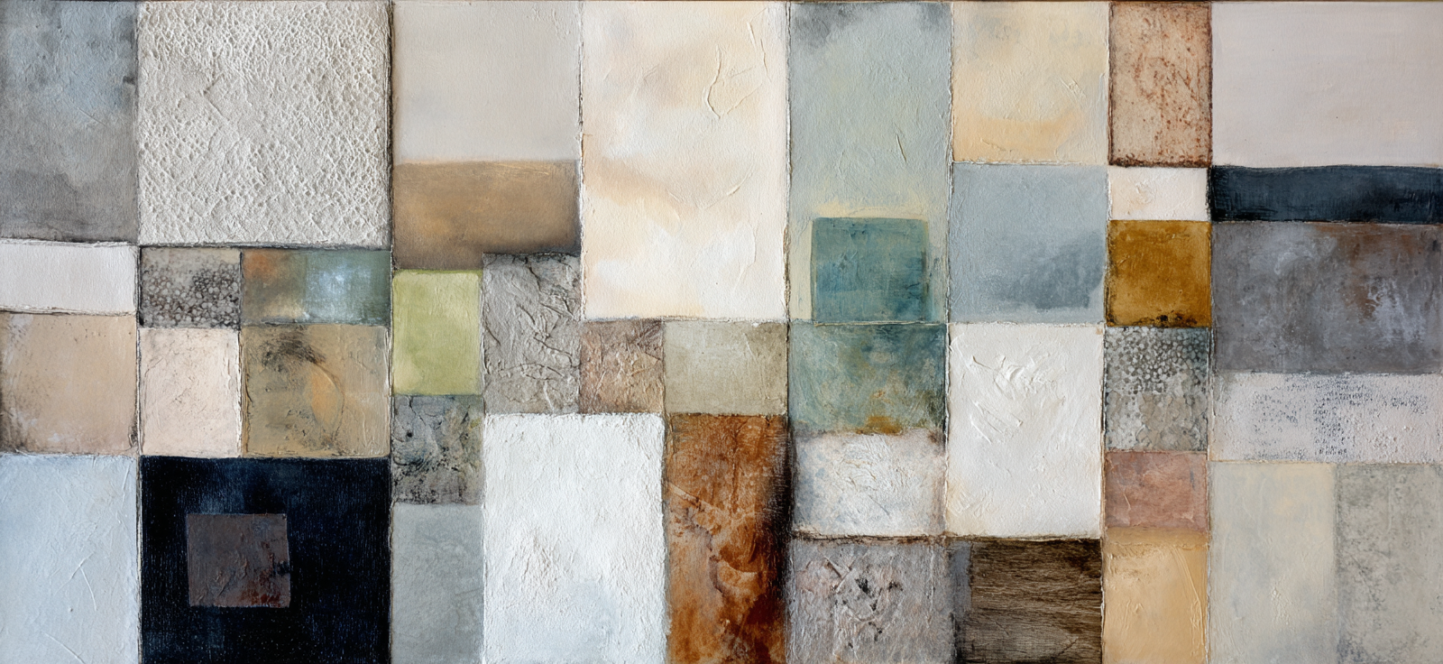 Abstrakte Kunst Mit Texturen Und Farben | Erdtoene und Taupe | Farbenwelten