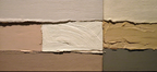 Abstrakte Kunst Texturierte Farbe Neutrale Ton 2023 | Erdtoene und Taupe | Farbenwelten