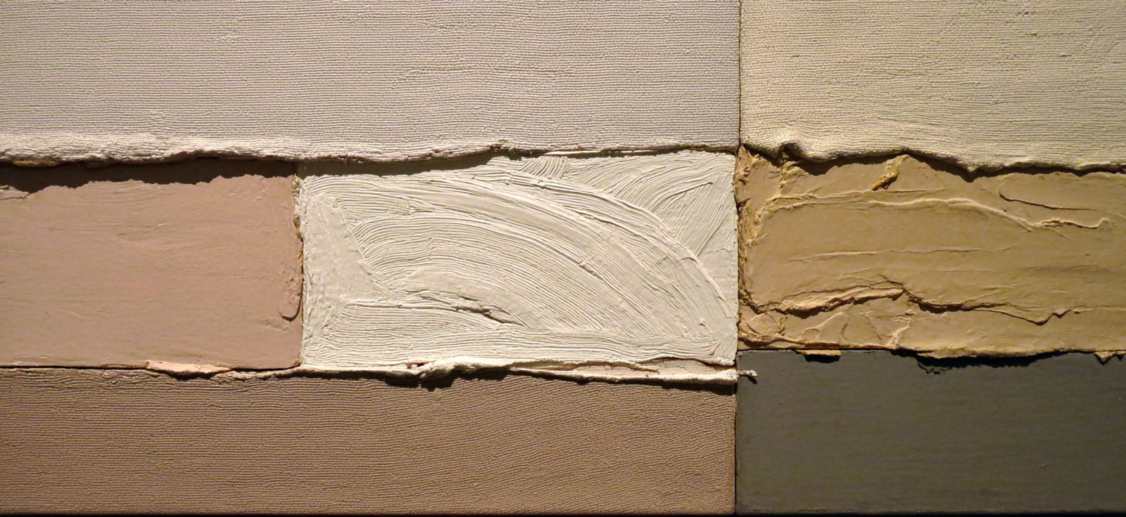 Abstrakte Kunst Texturierte Farbe Neutrale Ton 2023 | Erdtoene und Taupe | Farbenwelten