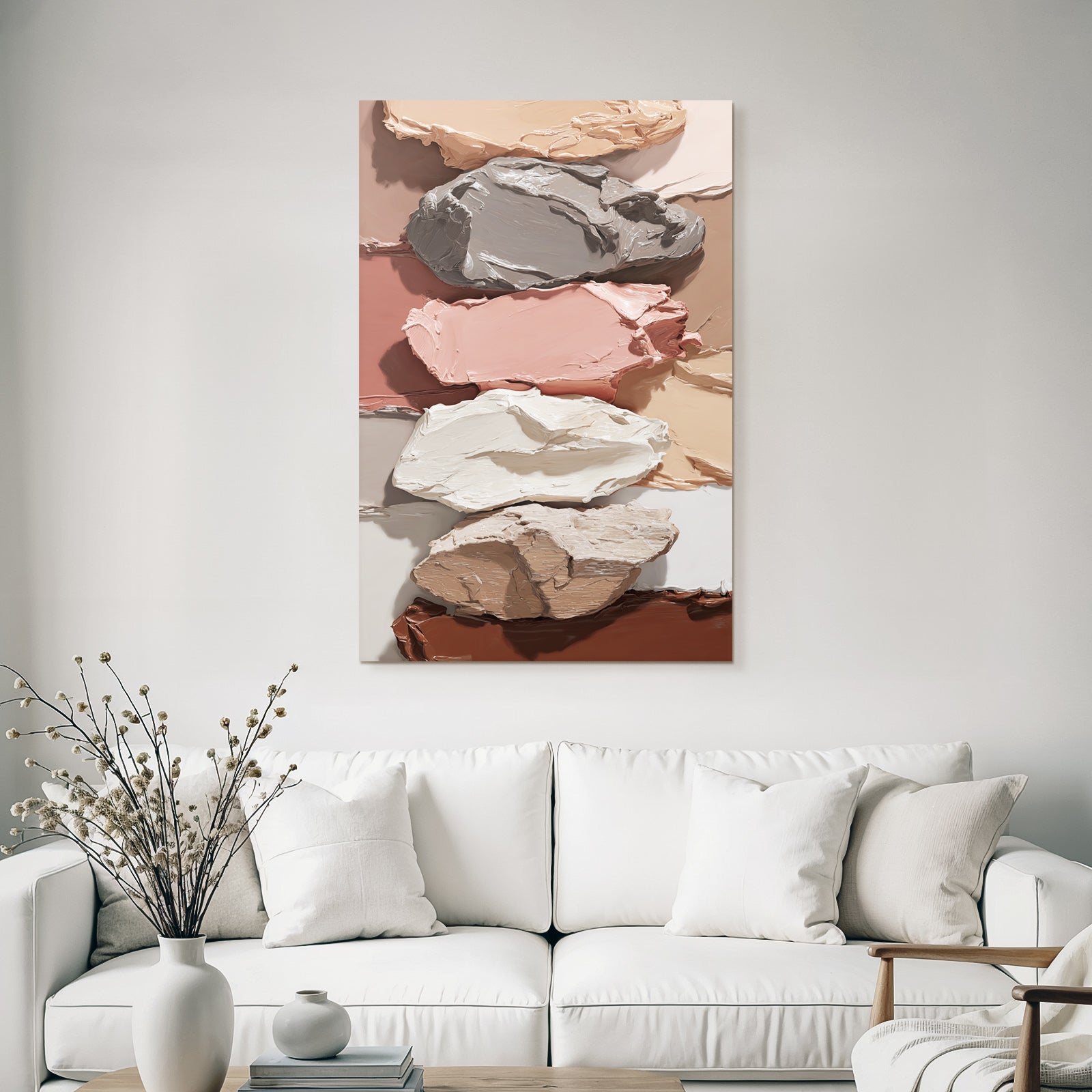 Farbe Swatches Fundament Oder Concealer Texturen