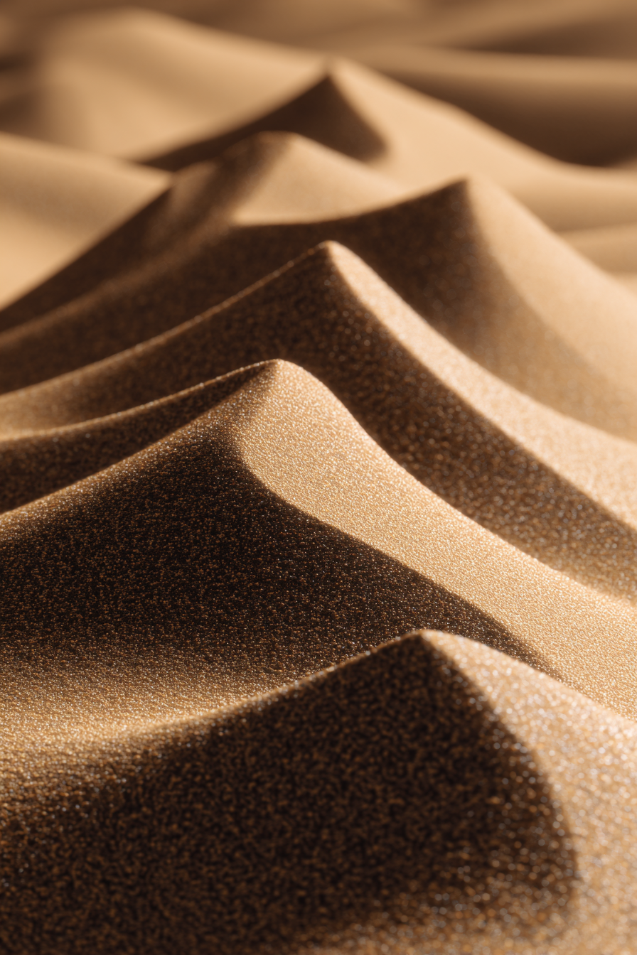 Sanddünen Undulations Mit Lichtschatten | Gold und Beige | Farbenwelten