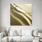 Glänzende Reflektierende Oberfläche Mit Goldfarbener Nuance