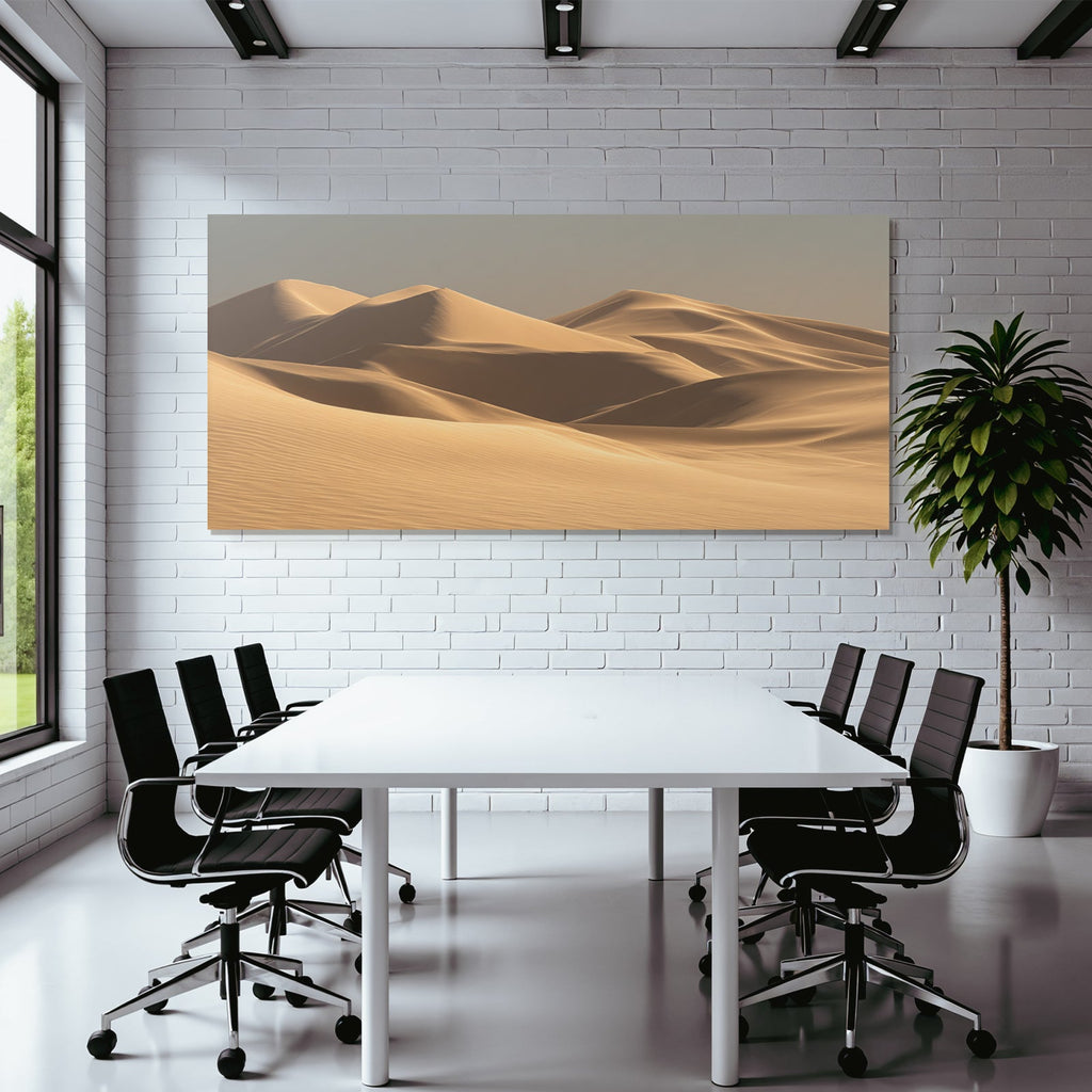 Sanddünenlandschaft Warmfarbpalette Naturliche Schönheit
