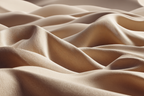 Sanfte Falten Von Seide Beige Produktion Dekoratives Design | Gold und Beige | Farbenwelten