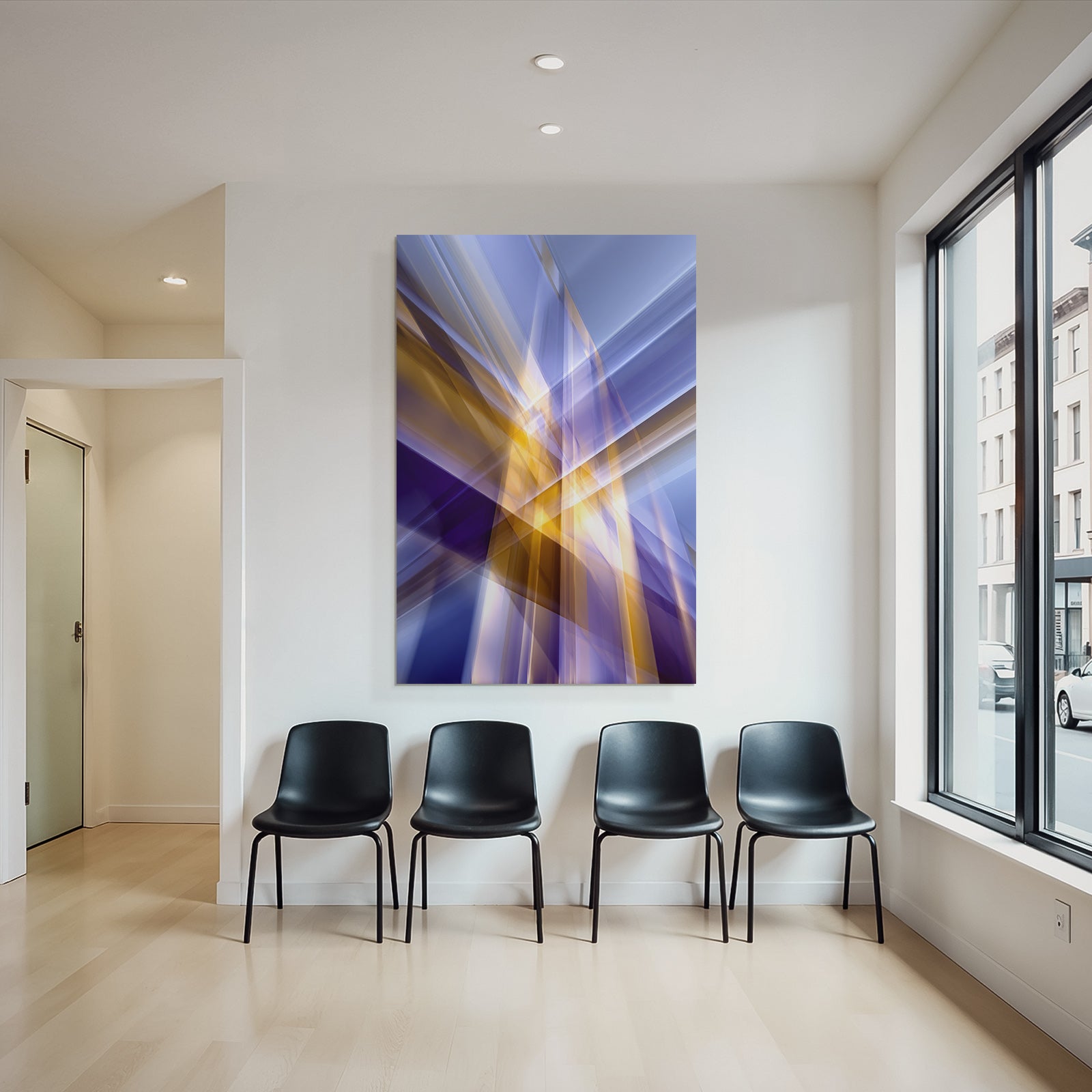 Neon Und Popfarben Abstraktes Design Vibrante Farben Dynamische Formen