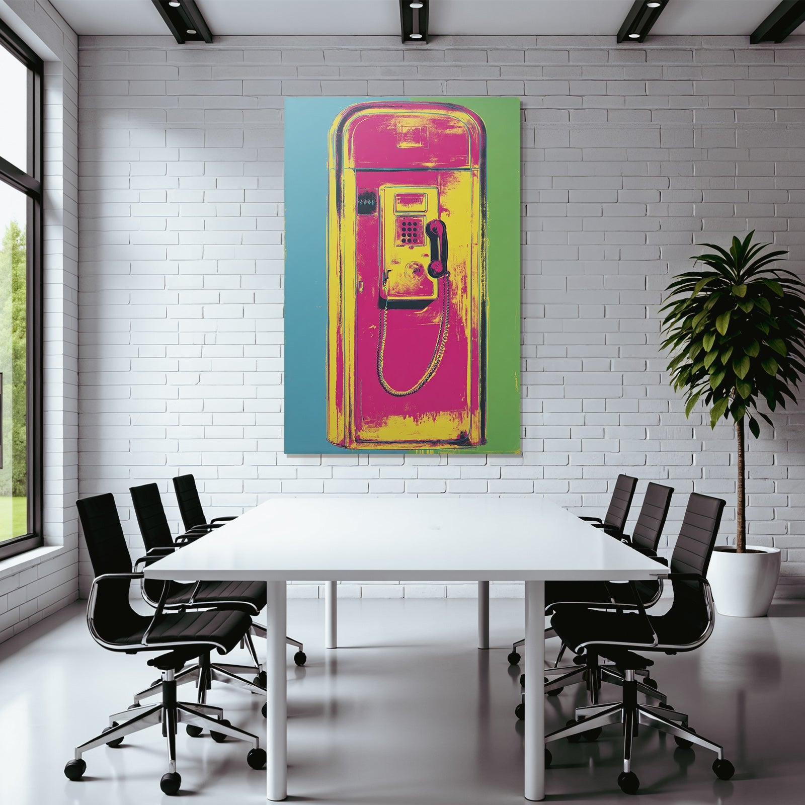 Neon Und Popfarben Bunte Darstellung Eines Munzwählsystems Pop Art Stil