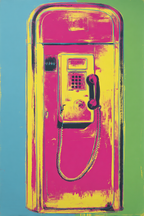 Neon Und Popfarben Bunte Darstellung Eines Munzwählsystems Pop Art Stil | Neon und Popfarben | Farbenwelten