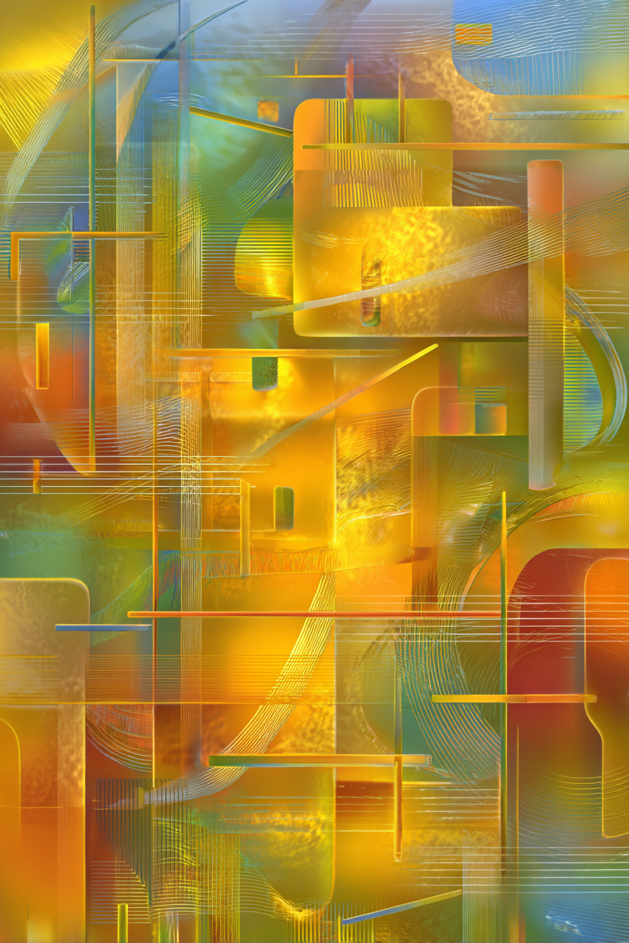 Neon Und Popfarben Vibrante Abstrakte Digitalkunst Mit Geometrischen Formen Und Intrikaten Linien | Neon und Popfarben | Farbenwelten