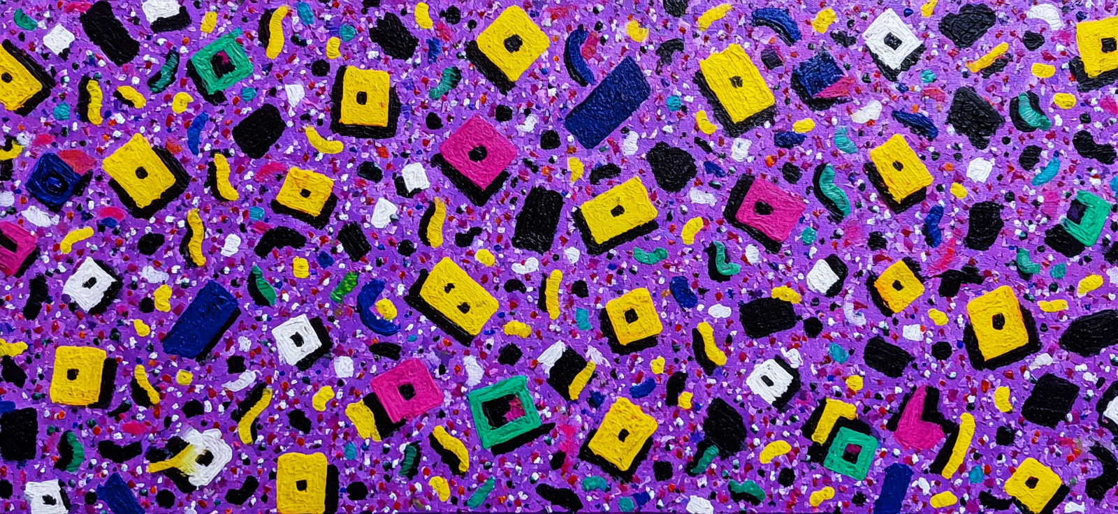 Neon Und Popfarben Vibrante Farbpalette Geometrische Formen Abstrakte Kunst | Neon und Popfarben | Farbenwelten