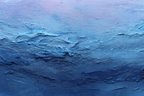 Blau Abstracte Blau Nuancen Wasseroberfläche | Petrol Maritim Delfter Blau | Farbenwelten