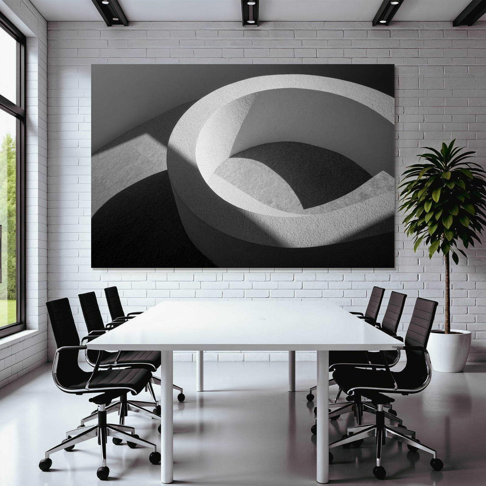 Abstrakte Architektonische Details Licht Und Schatten Minimalismus
