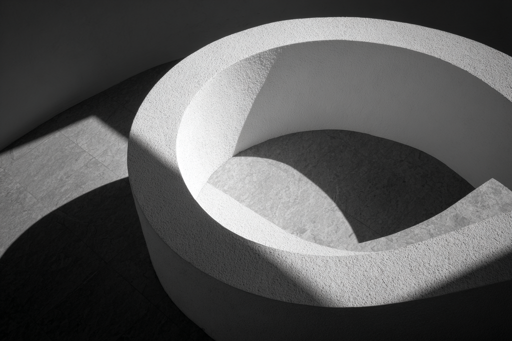 Abstrakte Architektonische Details Licht Und Schatten Minimalismus | Schwarz Weiss | Farbenwelten