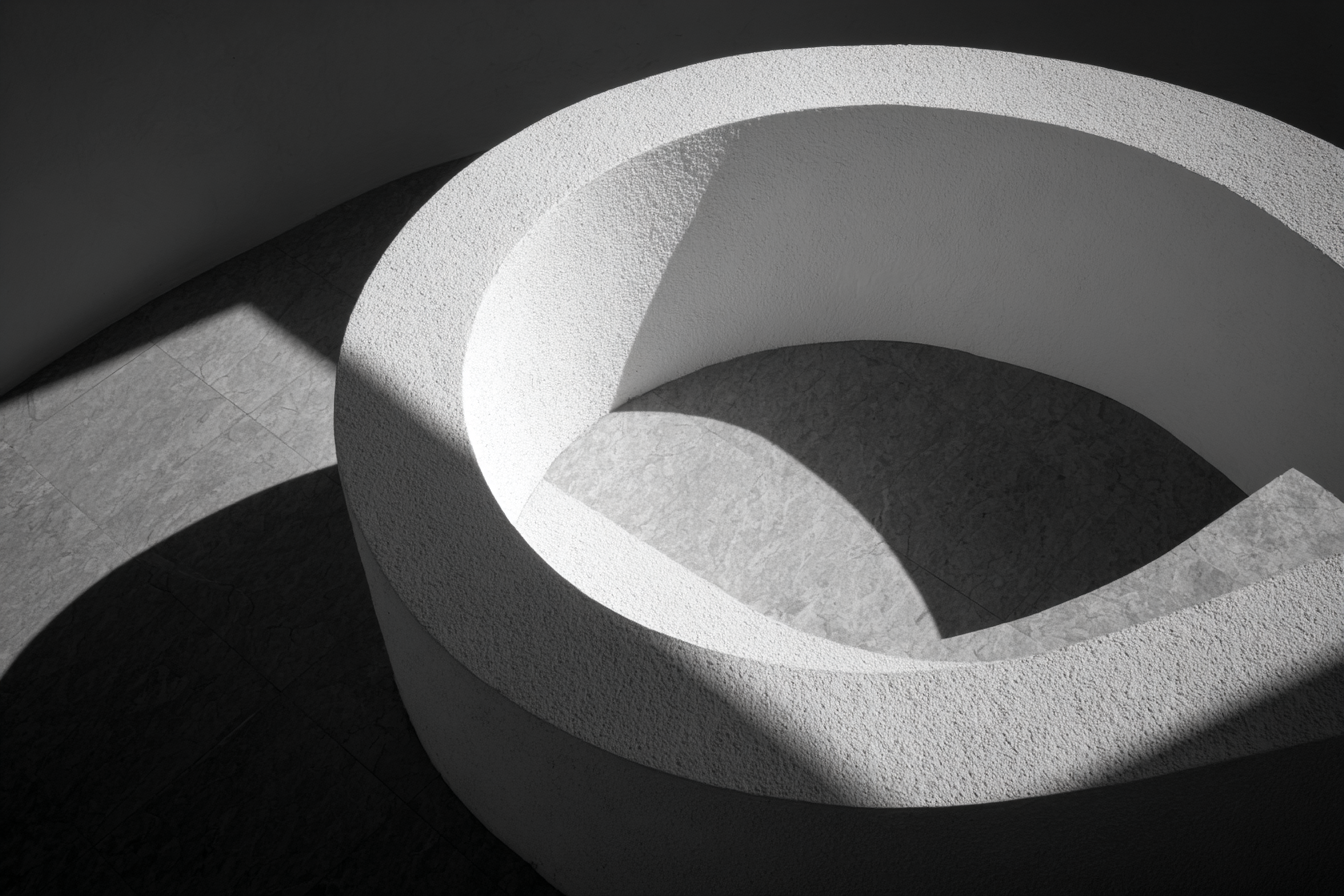 Abstrakte Architektonische Details Licht Und Schatten Minimalismus | Schwarz Weiss | Farbenwelten